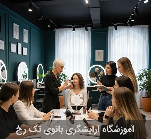 آموزش میکاپ و گریم صورت در سرآسیاب